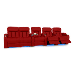 Grenada Italian Leather Home Theater Seating