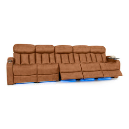 Grenada Italian Leather Home Theater Seating