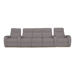 Rialto Italian Leather Home Theater Seating