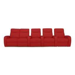 Rialto Italian Leather Home Theater Seating