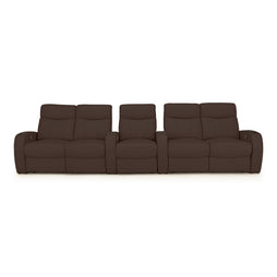 Rialto Italian Leather Home Theater Seating