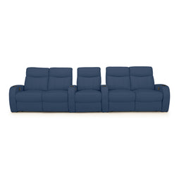 Rialto Italian Leather Home Theater Seating