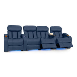 Grenada Italian Leather Home Theater Seating