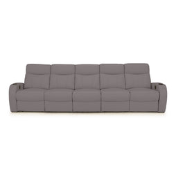 Rialto Italian Leather Home Theater Seating