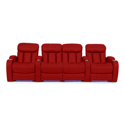 Grenada Italian Leather Home Theater Seating