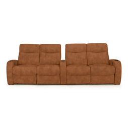 Rialto Italian Leather Home Theater Seating