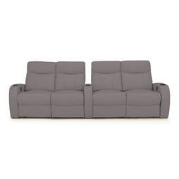 Rialto Italian Leather Home Theater Seating