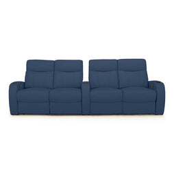 Rialto Italian Leather Home Theater Seating