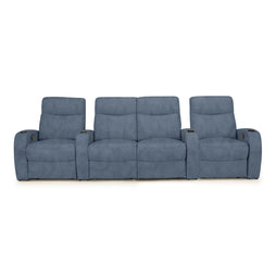 Rialto Italian Leather Home Theater Seating