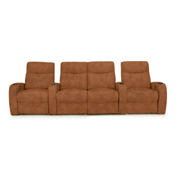 Rialto Italian Leather Home Theater Seating