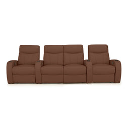 Rialto Italian Leather Home Theater Seating
