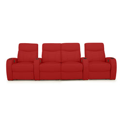 Rialto Italian Leather Home Theater Seating