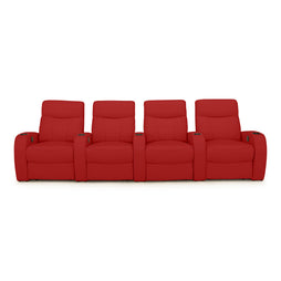 Rialto Italian Leather Home Theater Seating