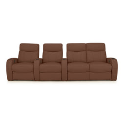 Rialto Italian Leather Home Theater Seating