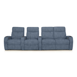 Rialto Italian Leather Home Theater Seating