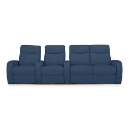 Rialto Italian Leather Home Theater Seating
