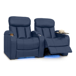 Grenada Italian Leather Home Theater Seating