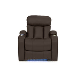 Grenada Italian Leather Home Theater Seating Single Recliner