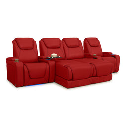 Equinox Chaise CoolZeroᵀᴹ Italian Leather Home Theater Seating