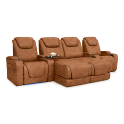 Equinox Chaise CoolZeroᵀᴹ Italian Leather Home Theater Seating
