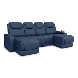 Equinox Chaise CoolZeroᵀᴹ Italian Leather Home Theater Seating