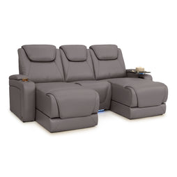 Equinox Chaise CoolZeroᵀᴹ Italian Leather Home Theater Seating