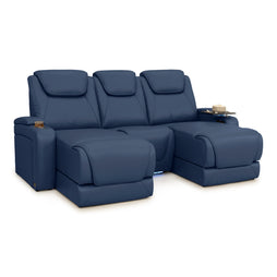 Equinox Chaise CoolZeroᵀᴹ Italian Leather Home Theater Seating