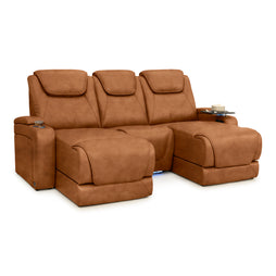 Equinox Chaise CoolZeroᵀᴹ Italian Leather Home Theater Seating