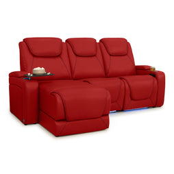Equinox Chaise CoolZeroᵀᴹ Italian Leather Home Theater Seating