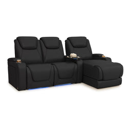 Equinox Chaise CoolZeroᵀᴹ Italian Leather Home Theater Seating
