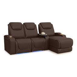 Equinox Chaise CoolZeroᵀᴹ Italian Leather Home Theater Seating