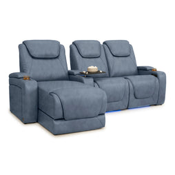 Equinox Chaise CoolZeroᵀᴹ Italian Leather Home Theater Seating