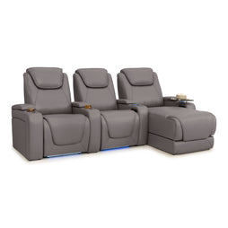 Equinox Chaise CoolZeroᵀᴹ Italian Leather Home Theater Seating