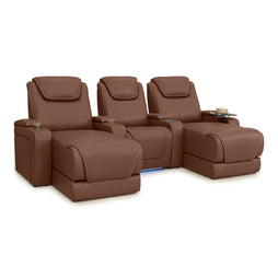 Equinox Chaise CoolZeroᵀᴹ Italian Leather Home Theater Seating