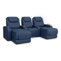 Equinox Chaise CoolZeroᵀᴹ Italian Leather Home Theater Seating
