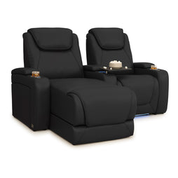 Equinox Chaise CoolZeroᵀᴹ Italian Leather Home Theater Seating