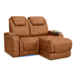 Equinox Chaise CoolZeroᵀᴹ Italian Leather Home Theater Seating