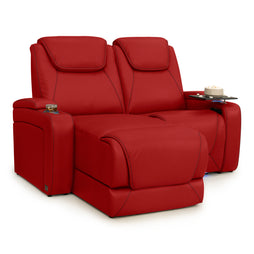 Equinox Chaise CoolZeroᵀᴹ Italian Leather Home Theater Seating