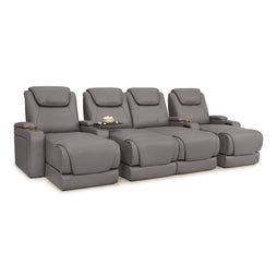 Equinox Chaise CoolZeroᵀᴹ Italian Leather Home Theater Seating