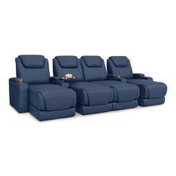 Equinox Chaise CoolZeroᵀᴹ Italian Leather Home Theater Seating