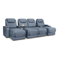 Equinox Chaise CoolZeroᵀᴹ Italian Leather Home Theater Seating
