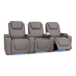 Equinox CoolZeroᵀᴹ Italian Leather Home Theater Seating