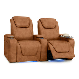 Equinox CoolZeroᵀᴹ Italian Leather Home Theater Seating