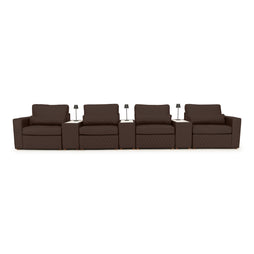 Diamante Modular Home Theater Sofa Console Table