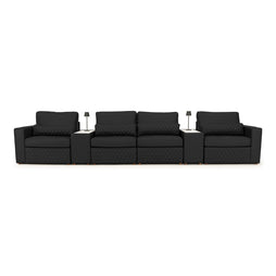 Diamante Modular Home Theater Sofa Console Table