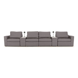 Diamante Modular Home Theater Sofa Console Table