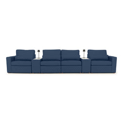 Diamante Modular Home Theater Sofa Console Table