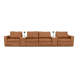 Diamante Modular Home Theater Sofa Console Table