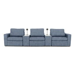 Diamante Modular Home Theater Sofa Console Table