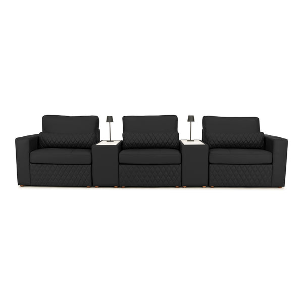 Diamante Modular Home Theater Sofa Console Table